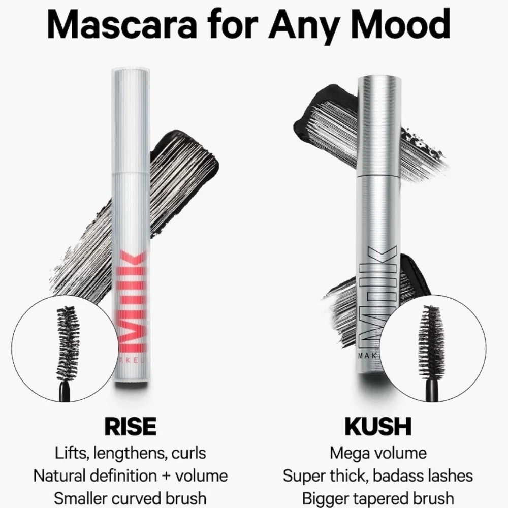 Milk Makeup Rise Lift & Lengthen Mascara: Elevate (Extreme Black), .28oz, NIB